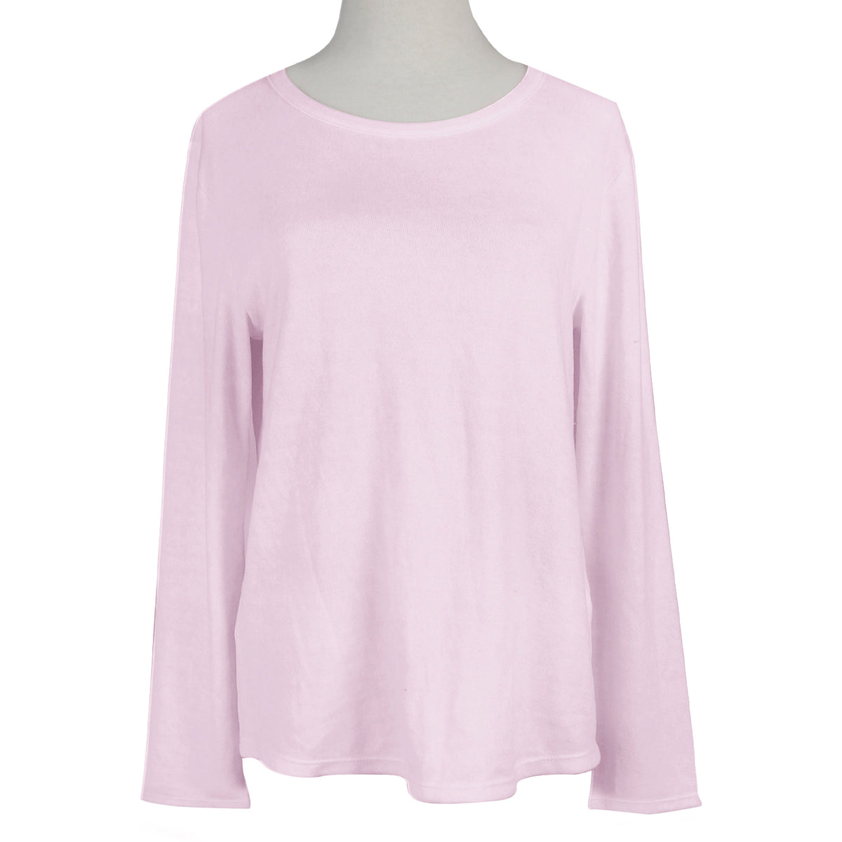 Cotton Candy Pink Long Slv Mirabeau Lounge Shirt