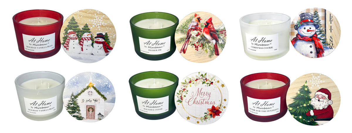 Holiday Hearth Candle 12oz