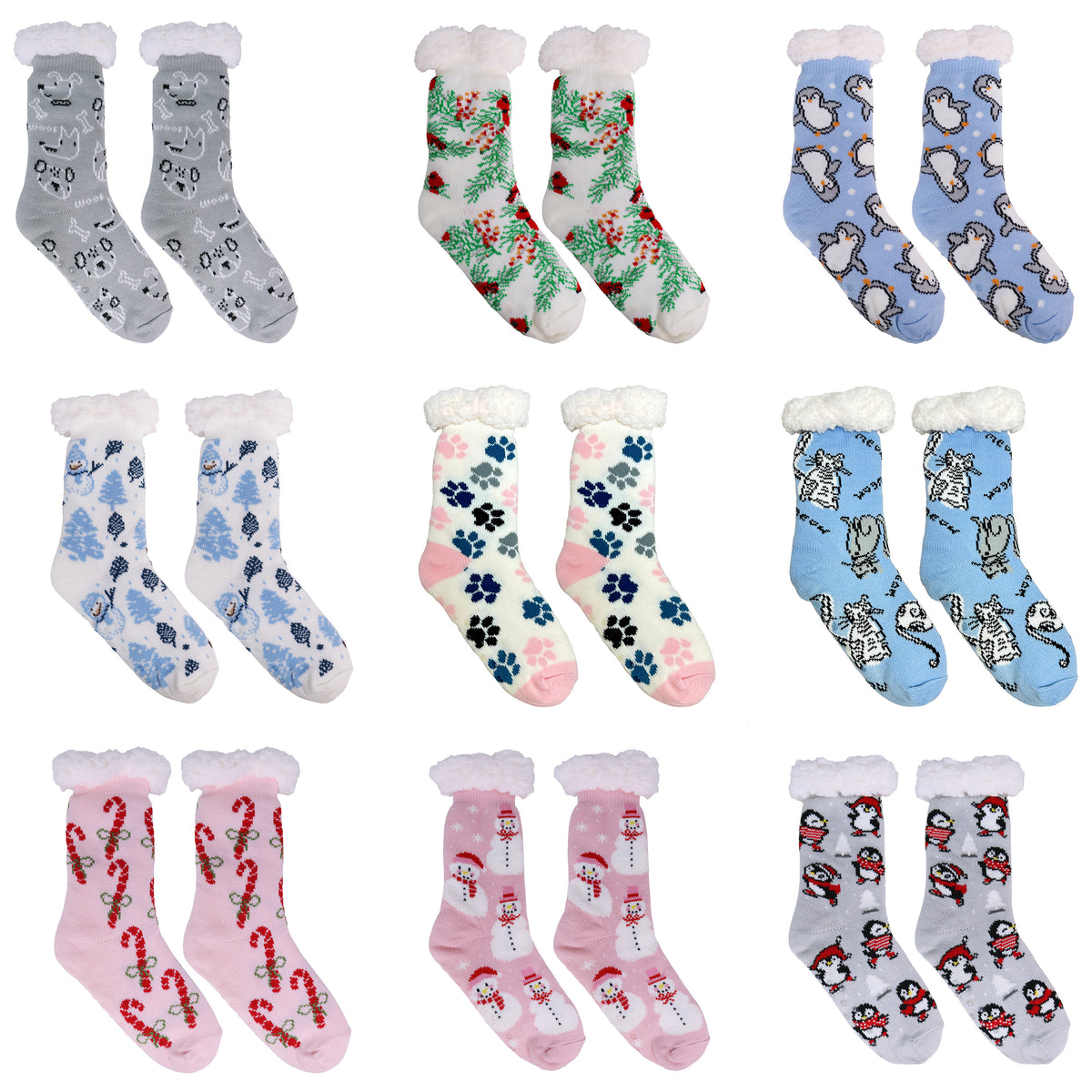 Viv Holiday Thermal Slipper Socks