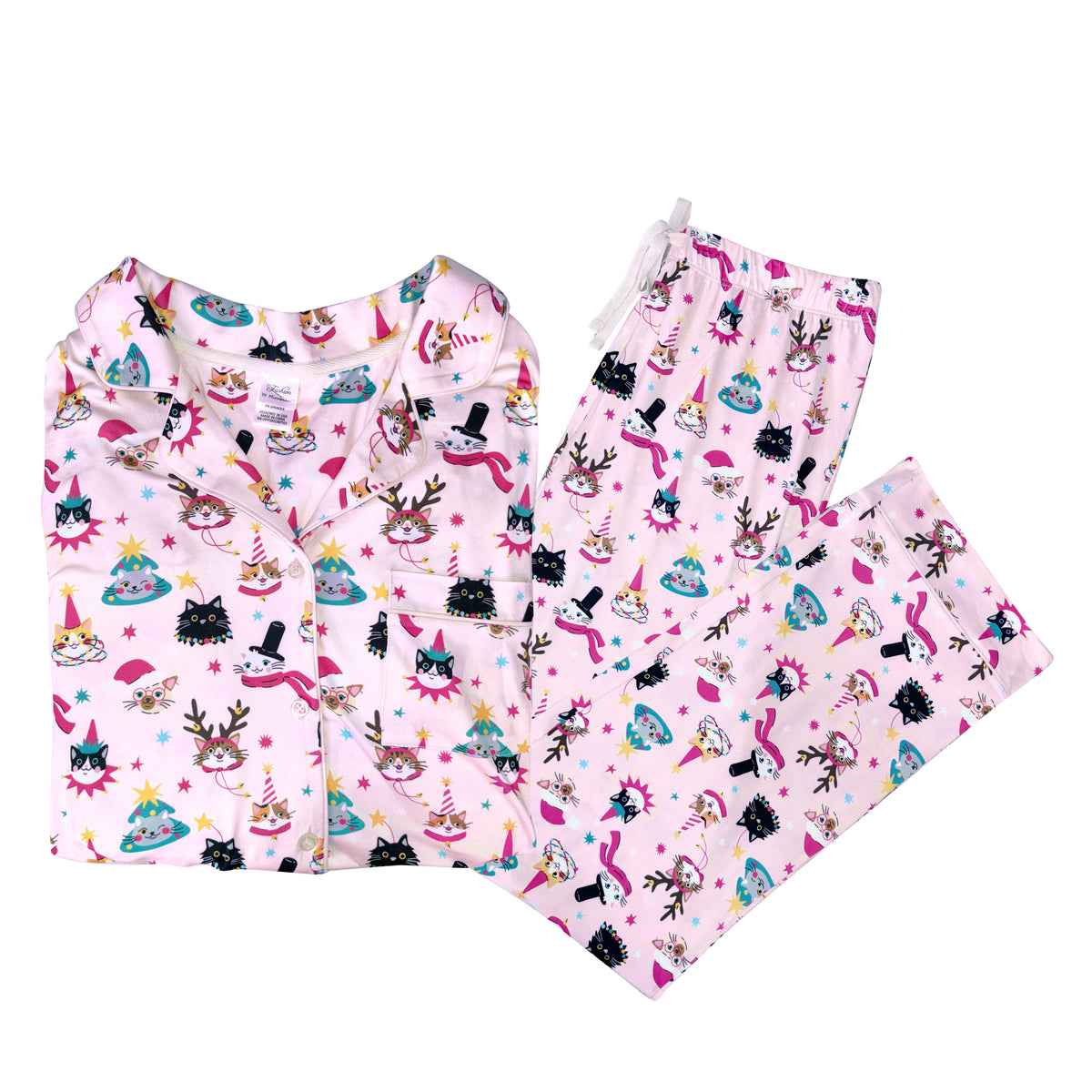 Button Up LS Lounge Set