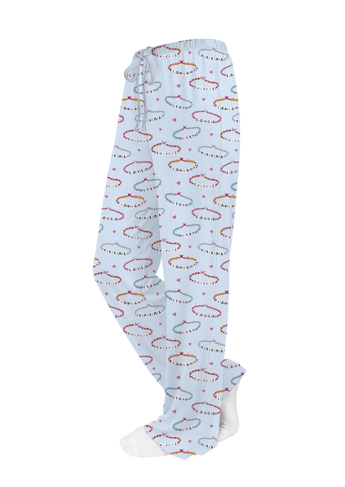 Swiftie Friendship Bracelets Blue Mirabeau Lounge Pants