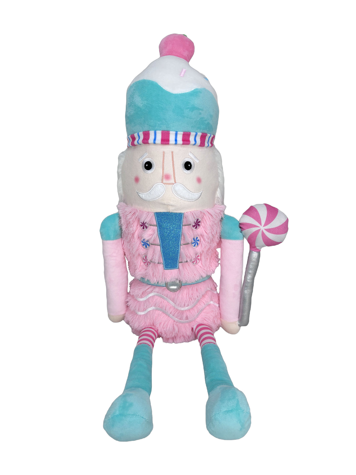 Sugarplum Nutcracker Pillow 18.5&quot;