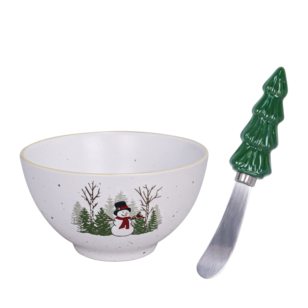 Balsam &amp; Cedar Bowl w/Spreader