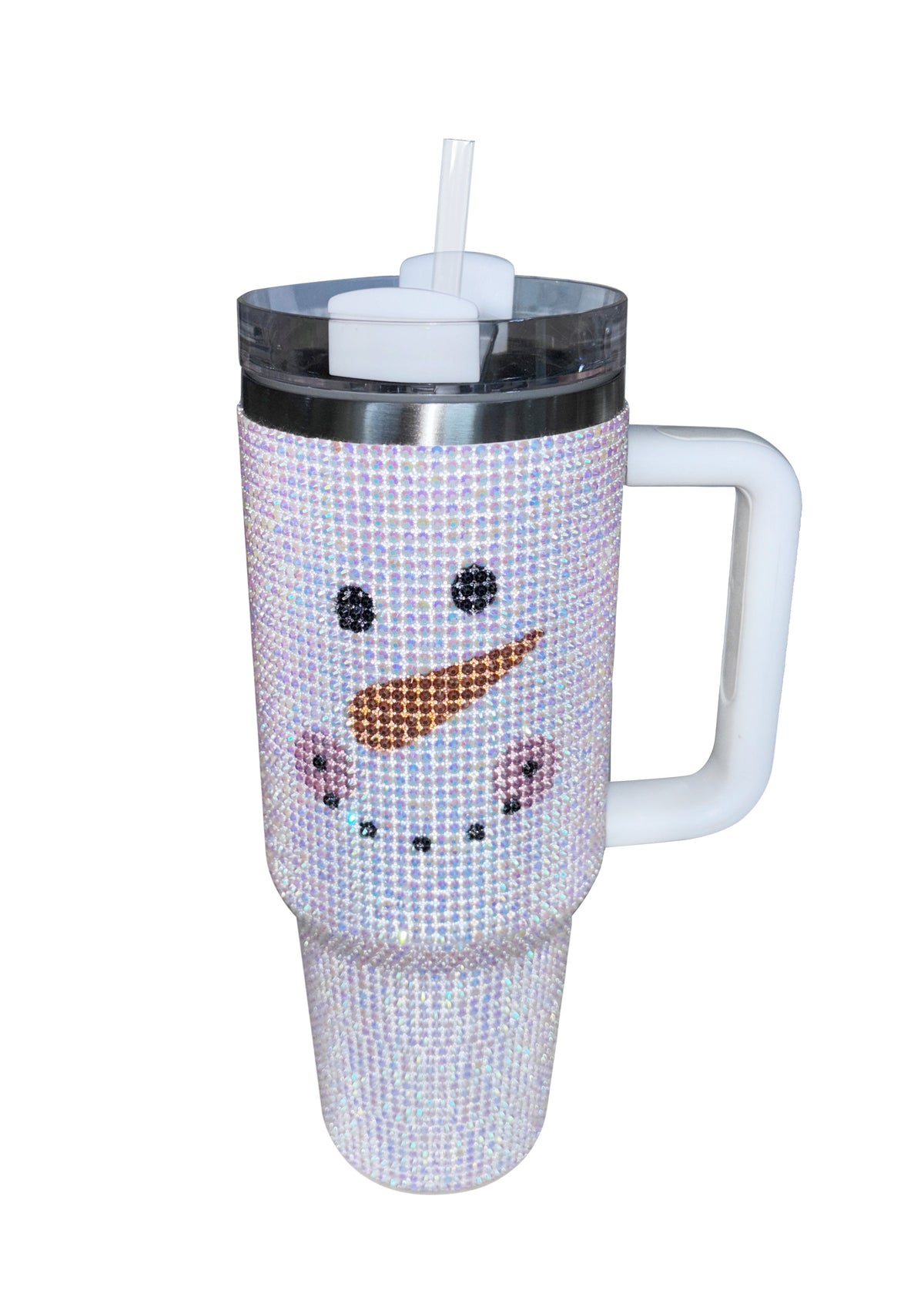 Snowman Bling 40oz Tumbler