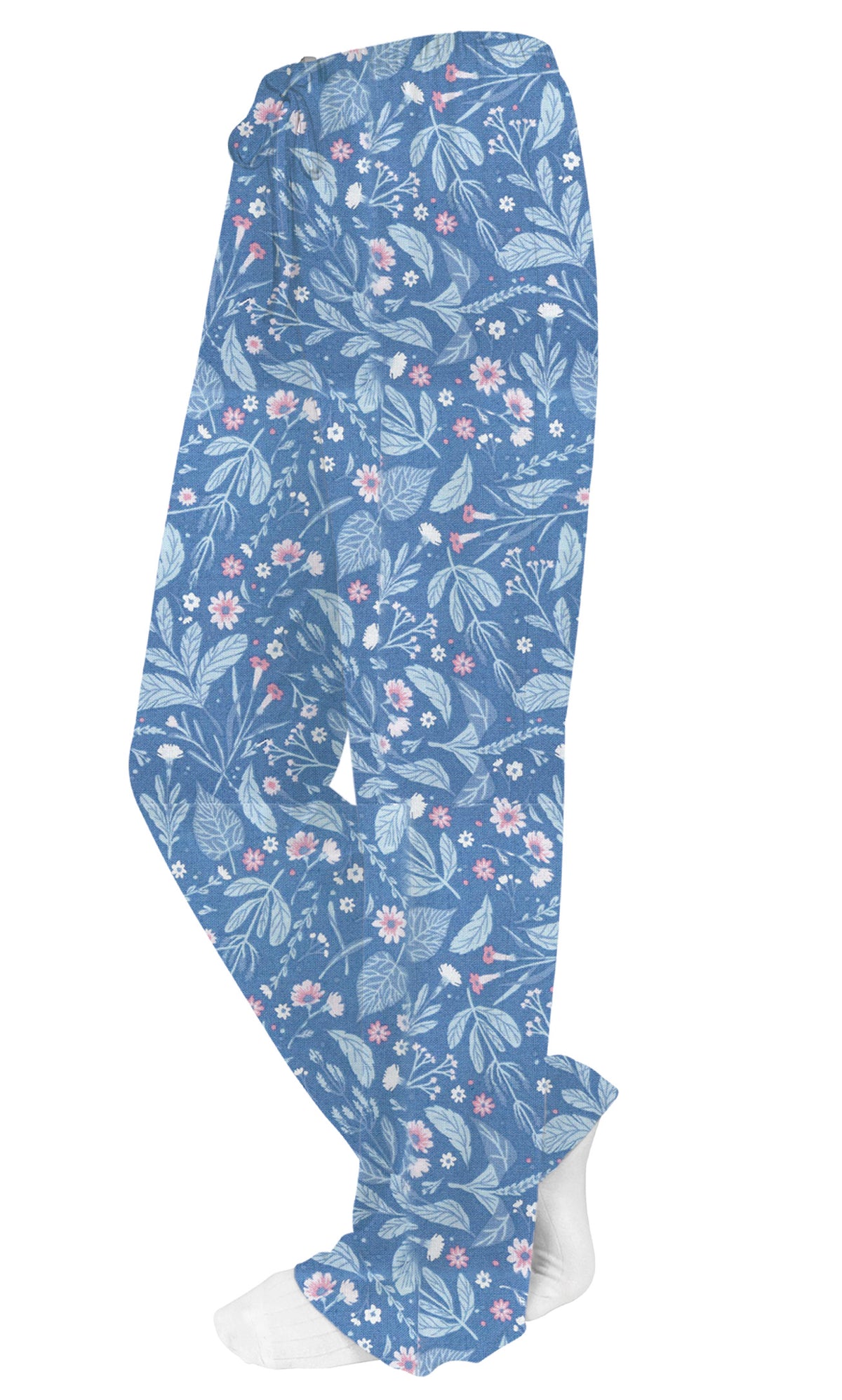 Cotton Blue Floral Mirabeau Lounge Pants