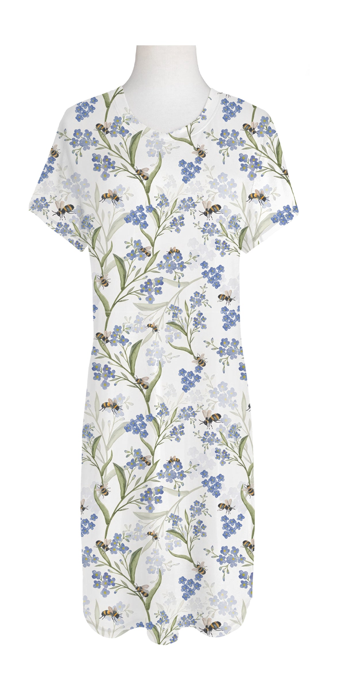Blooms & Bees Sleep Dress