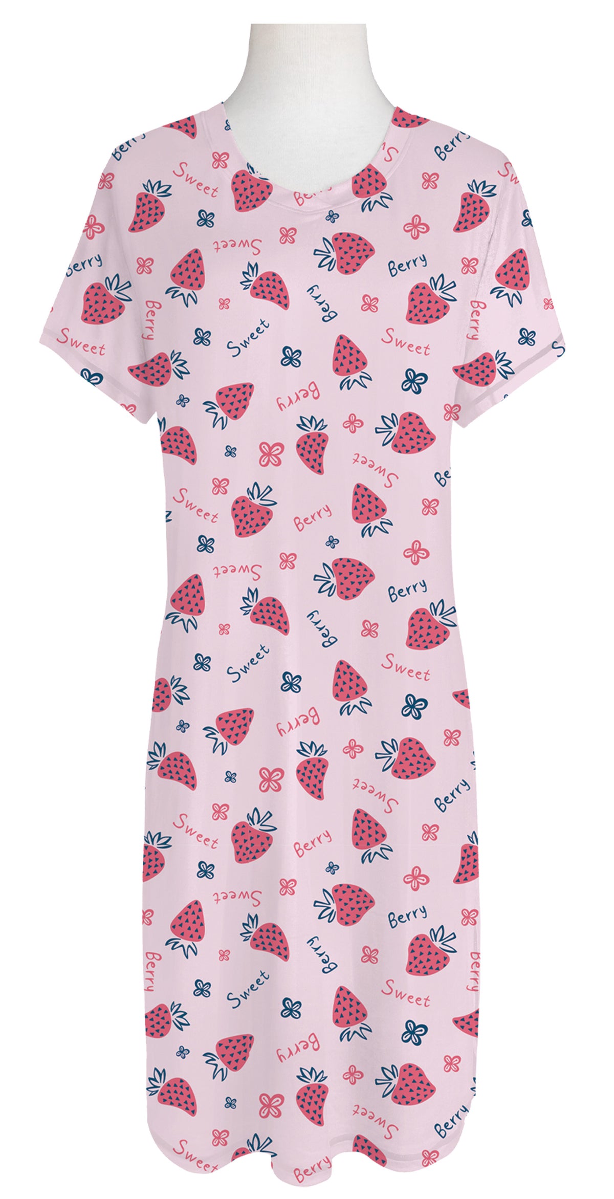 Berry Sweet Sleep Dress