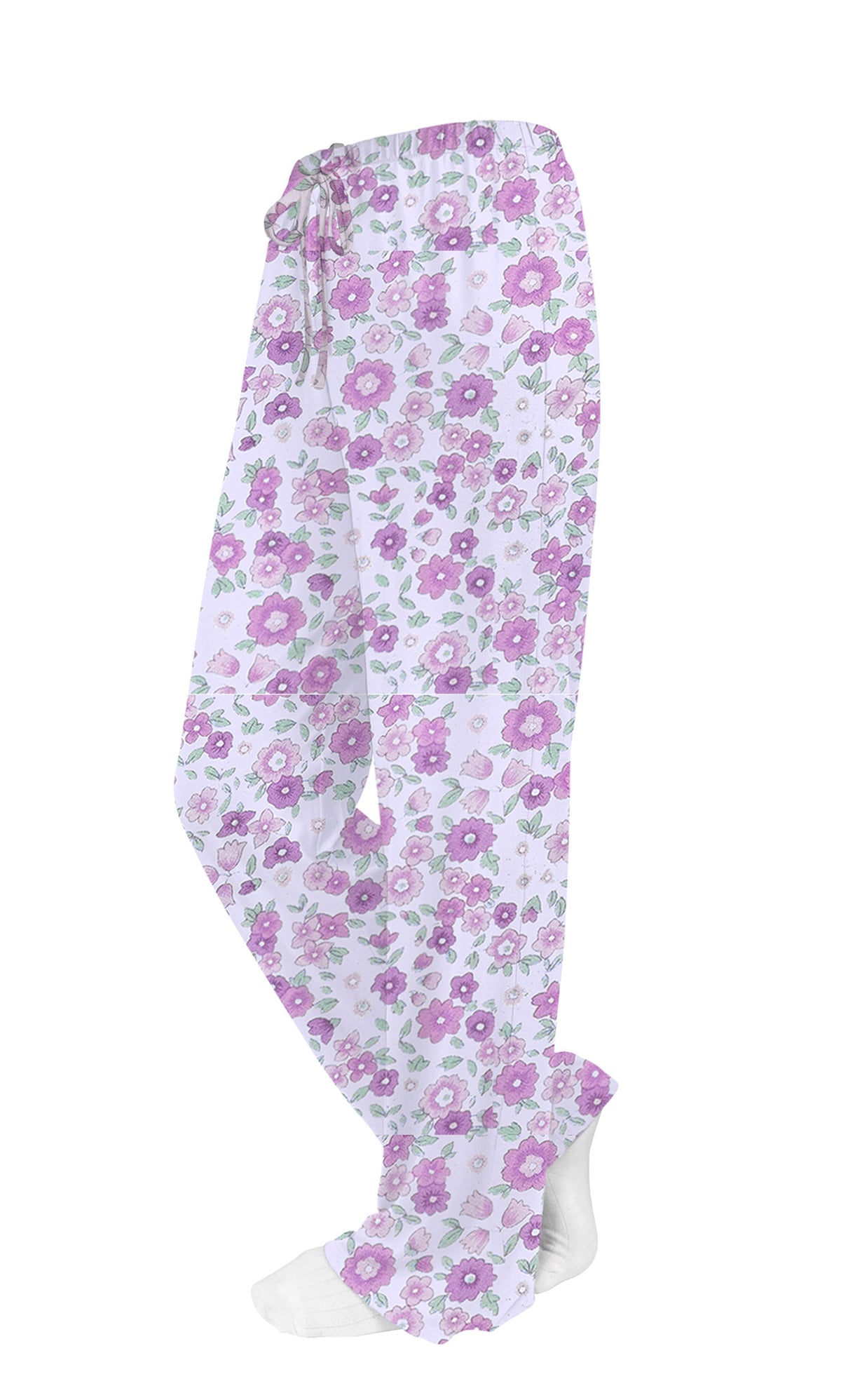 Petite Purple Garden Mirabeau Lounge Pants