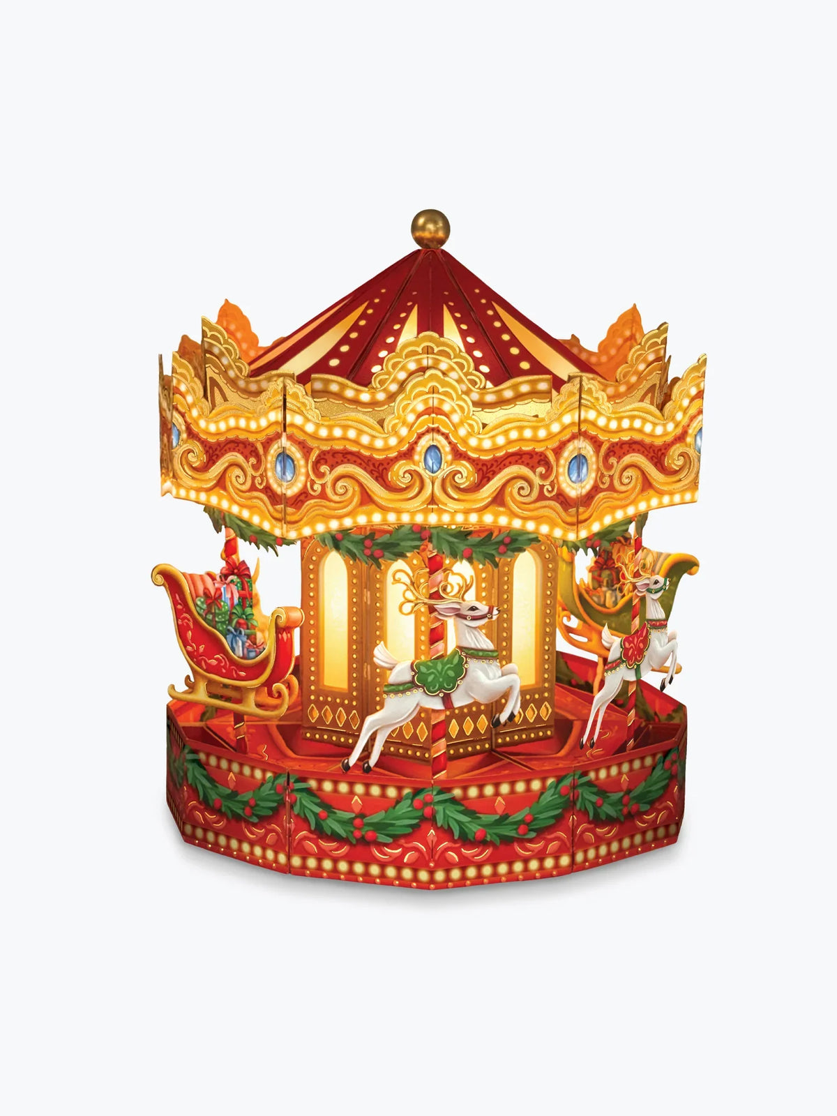 Freshcut Christmas Carousel