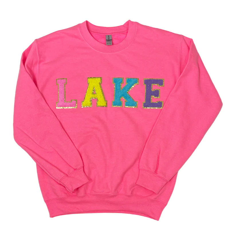 Lake Safety Pink Sweatshirt