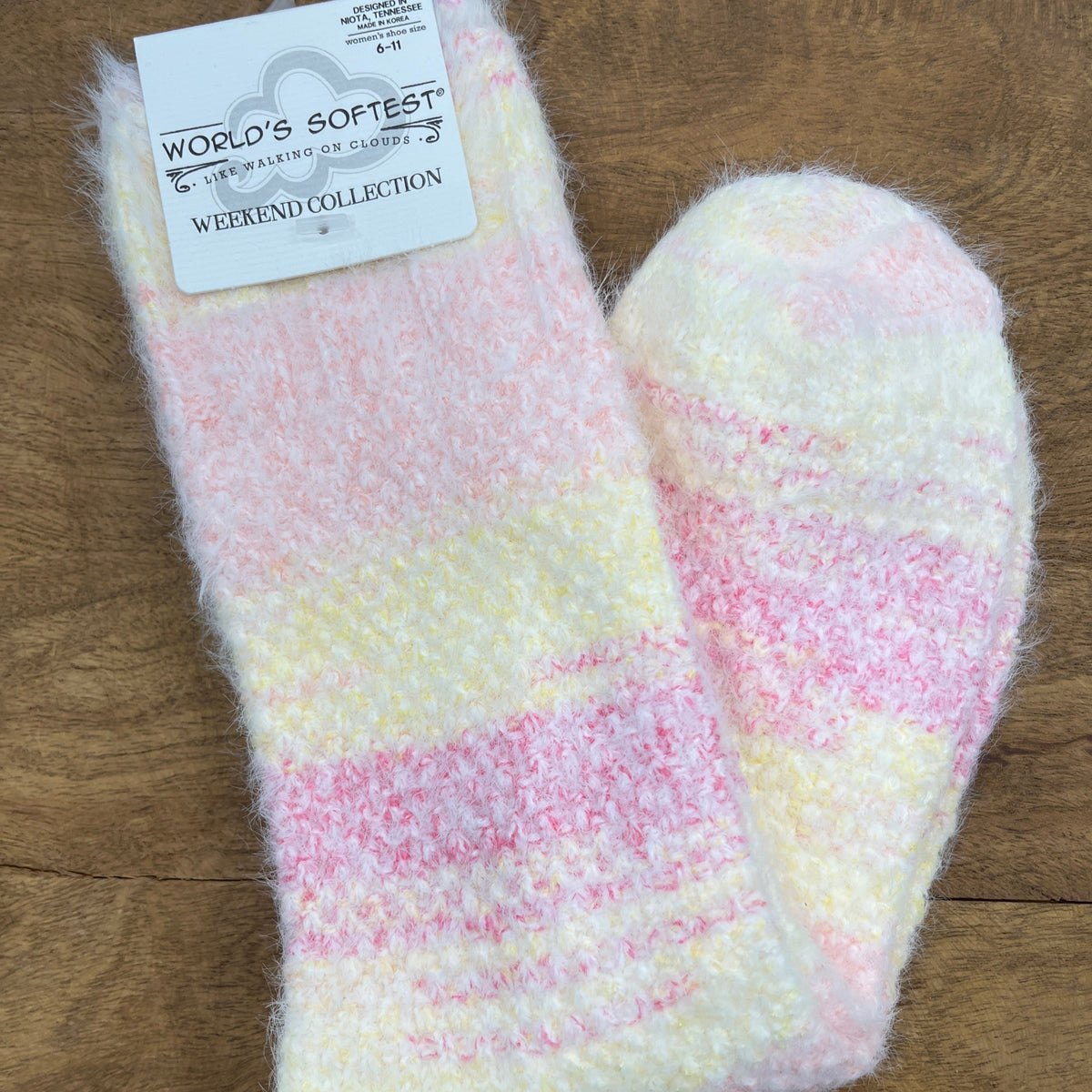 Weekend Collection Pink Lemonade Socks