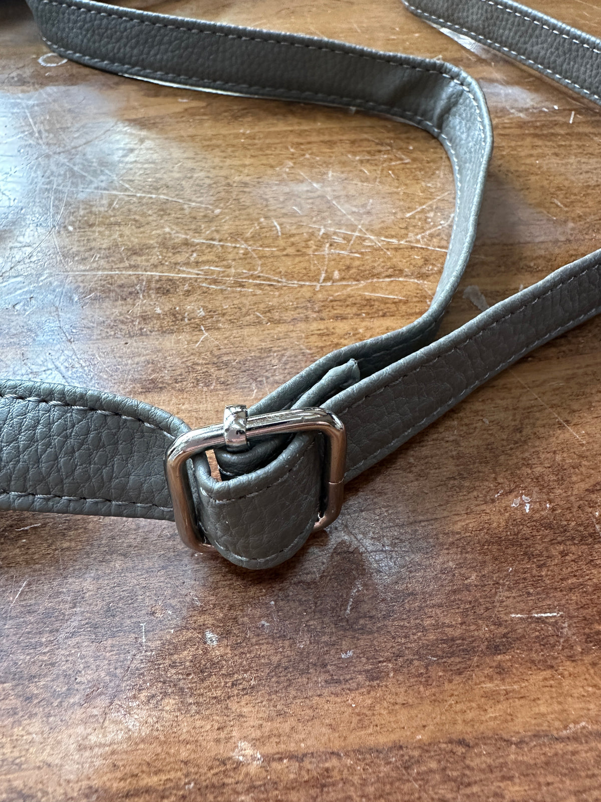Leather Crossbody On the Go Bag