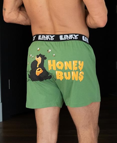 Honey Buns Green Men&#39;s Bear Boxer