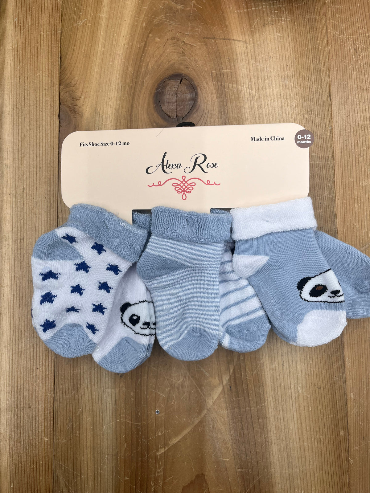 Alexa Rose 0-12 Month Baby Socks