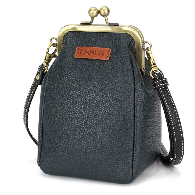 Kisslock Cellphone Crossbody — Chala Group, view 4