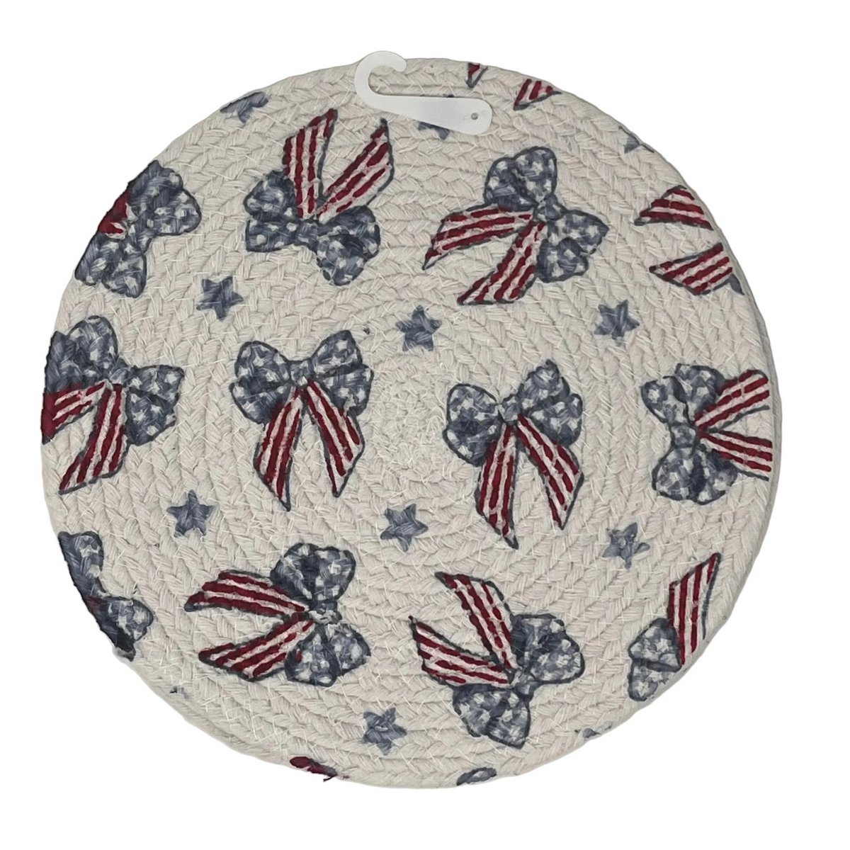 Americana Cotton Trivets 9" Rnd