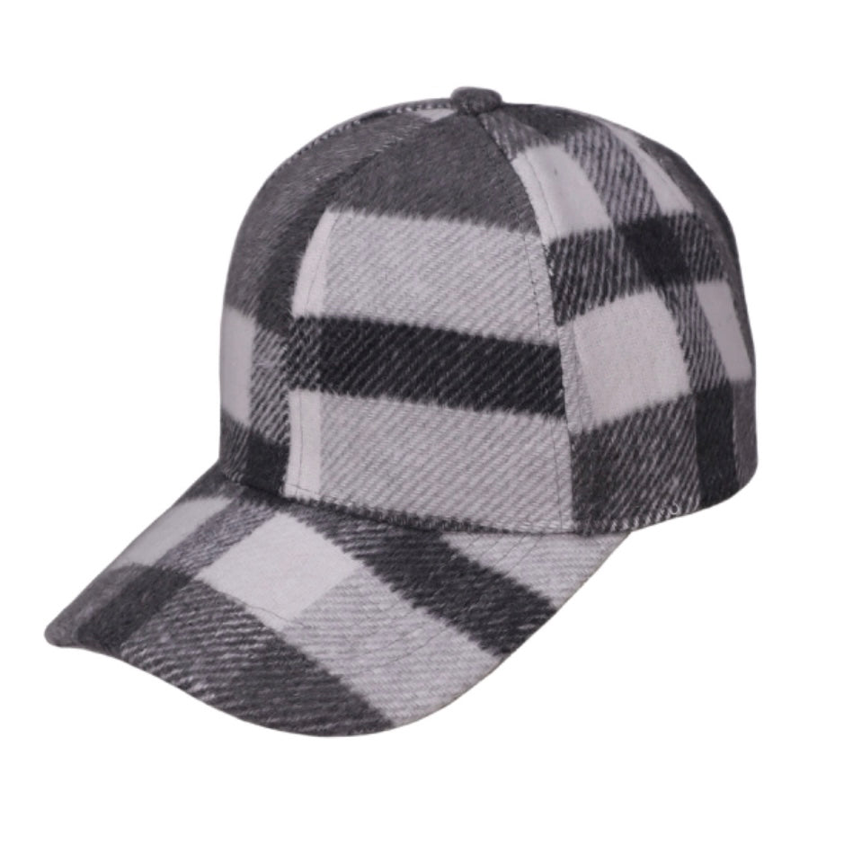 Shacket Plaid Baseball Cap