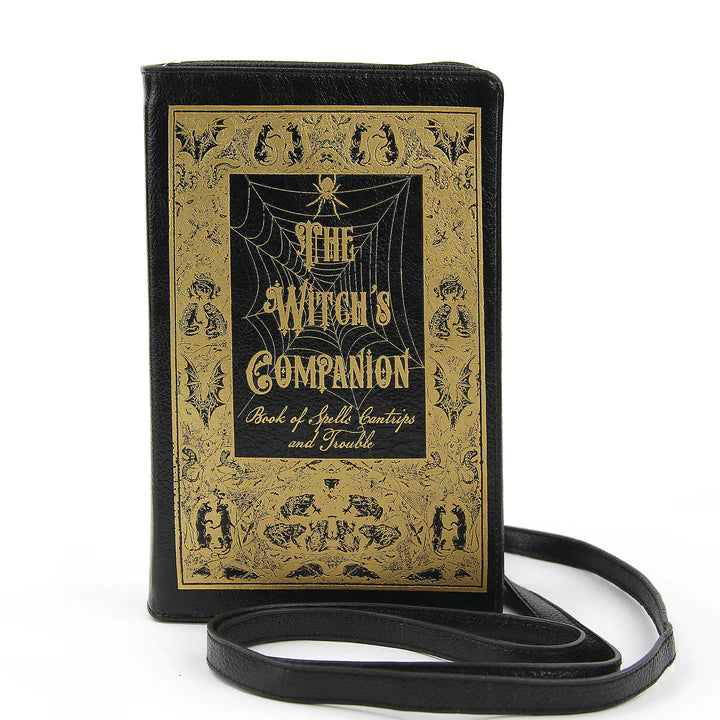 The Witch&#39;s Companion Book Clutch Bag