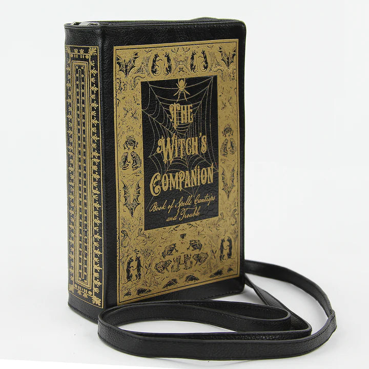 The Witch&#39;s Companion Book Clutch Bag