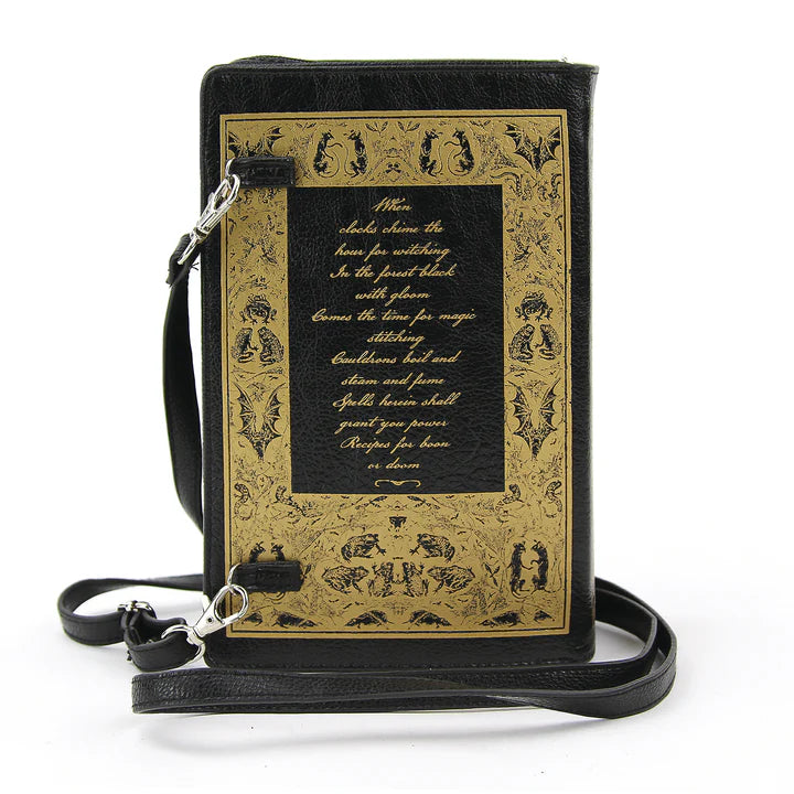 The Witch&#39;s Companion Book Clutch Bag