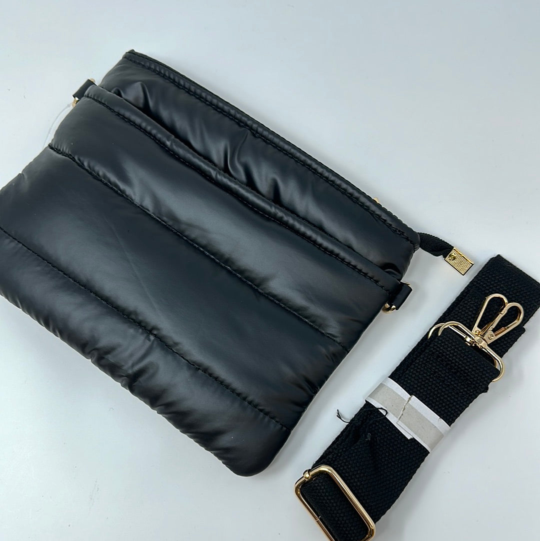 Glossy Padded Bag W/strap