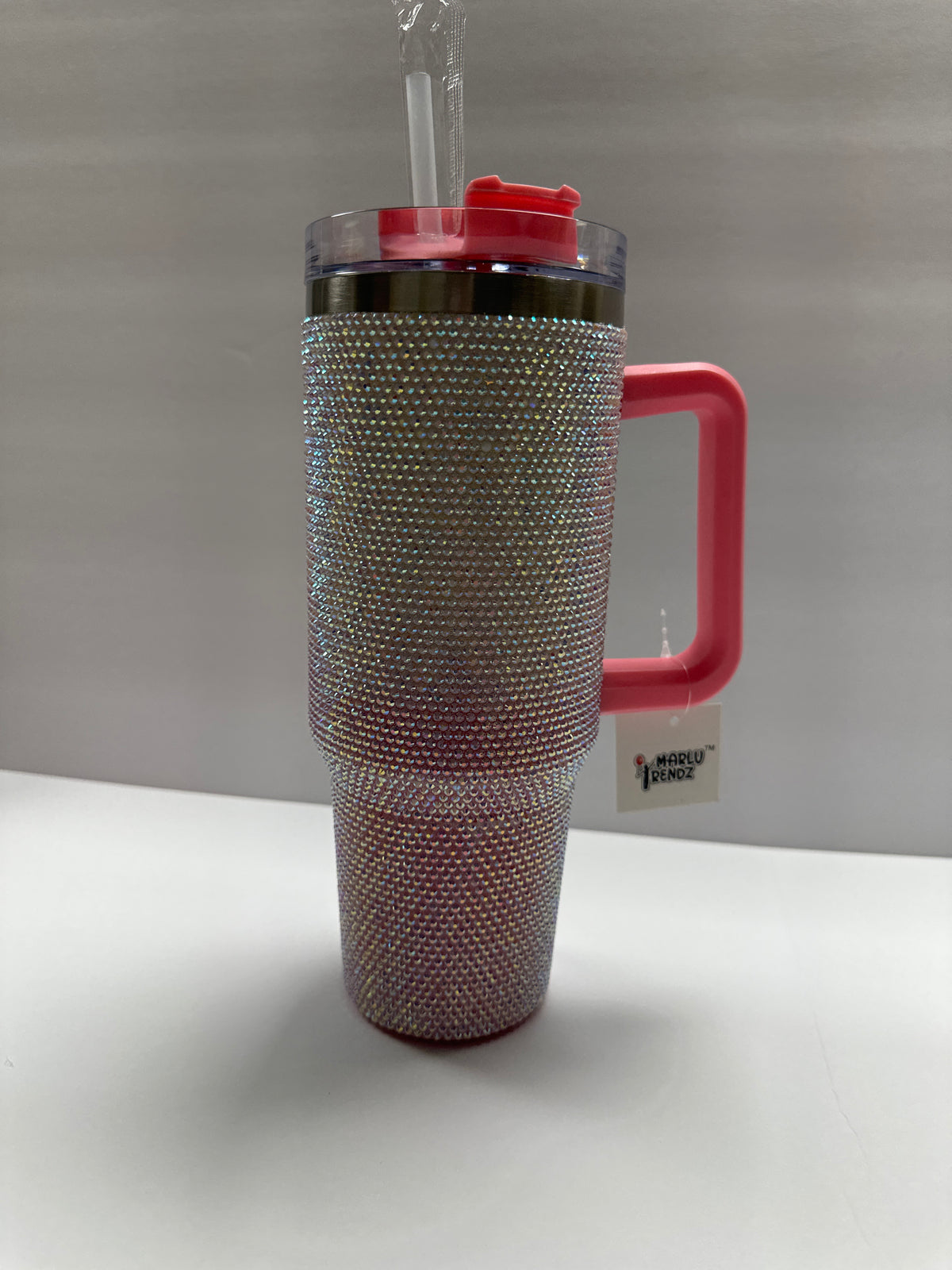 40oz. Ombré glitz tumbler