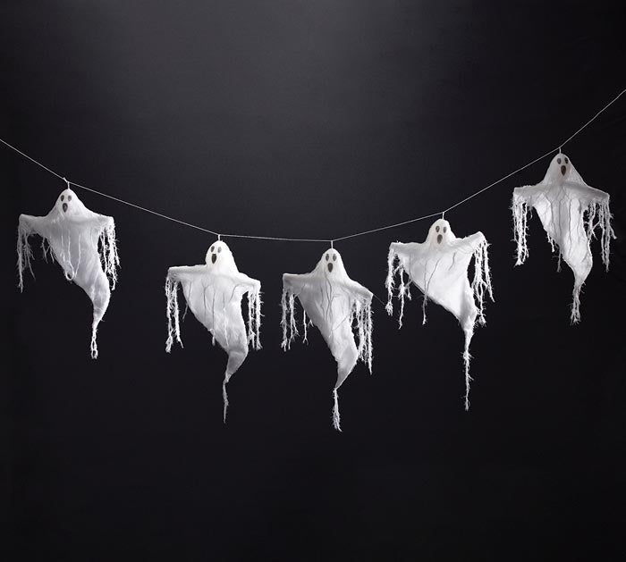 Wall Hanging Ghost Garland on String