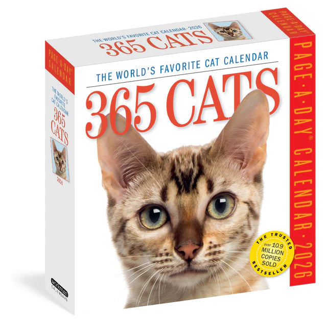 365 Cats Page-A-Day Calendar 2026