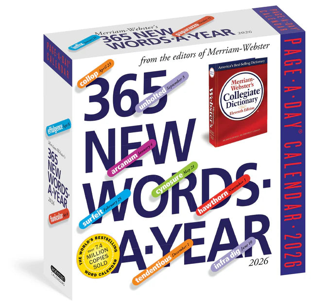 365 New Words-A-Year Page-A-Day Calendar 2026