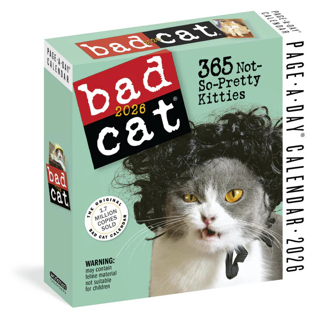 Bad Cat Page-A-Day Calendar 2026