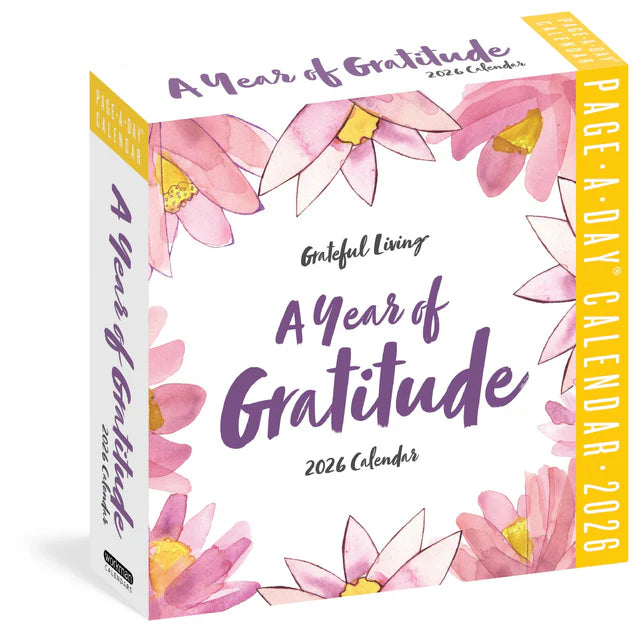 A Year of Gratitude Page-A-Day Calendar 2026