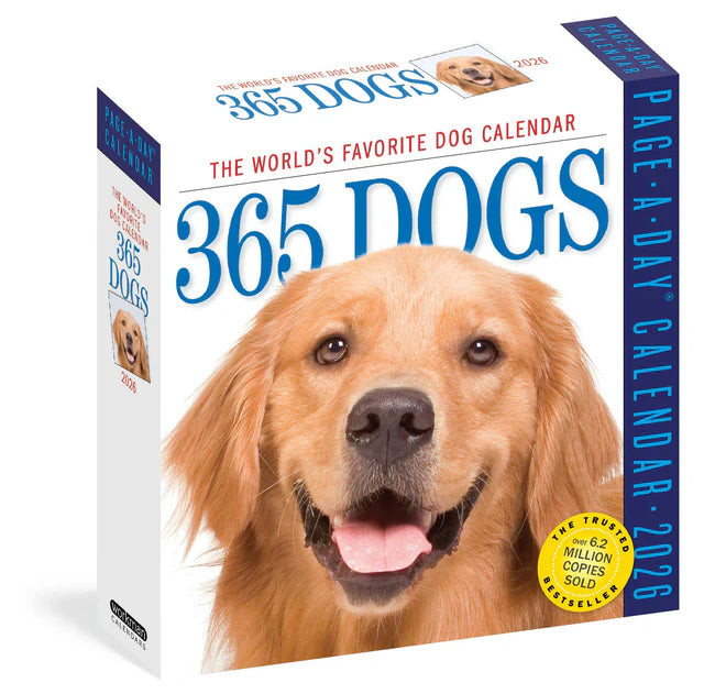 365 Dogs Page-A-Day Calendar 2026