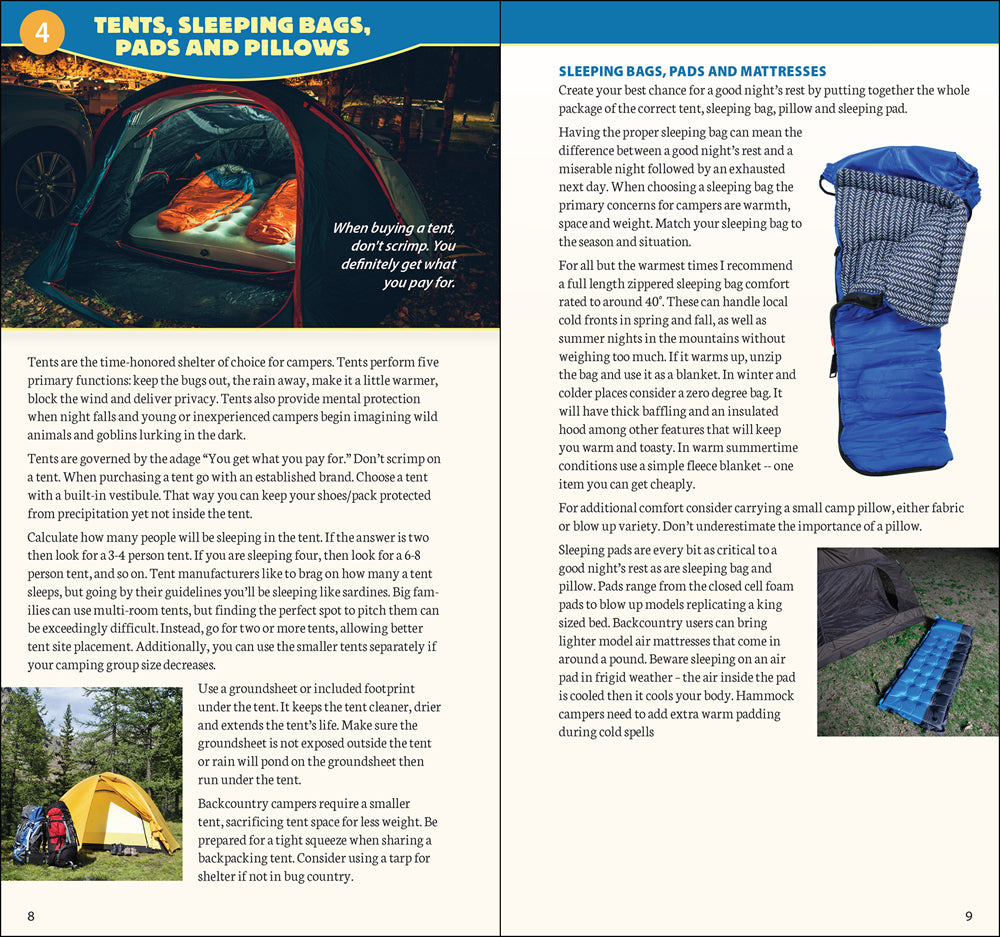 Camping Basics Guide Book