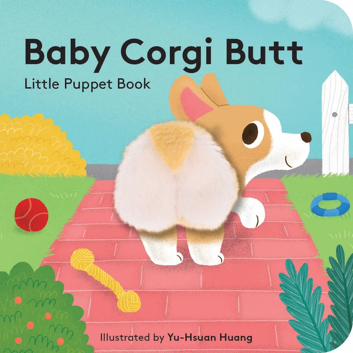 Baby Corgi Butt Finger Puppet Book