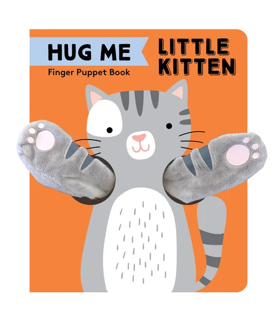 Hug Me Little Kitten Finger Puppet Book