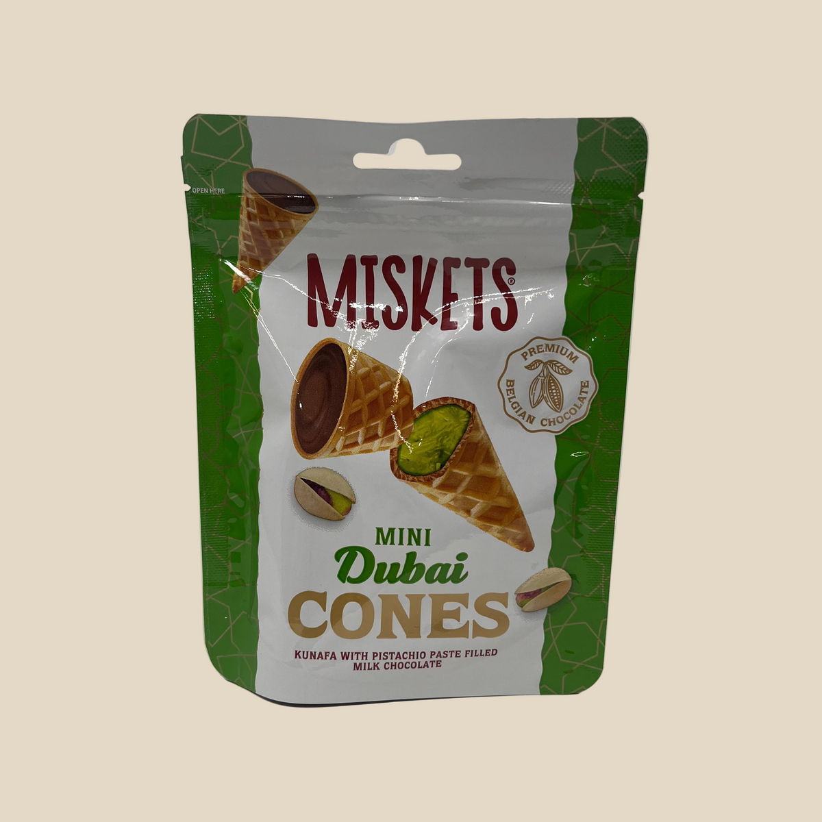 Dubai Chocolate Bite Size Mini Cones