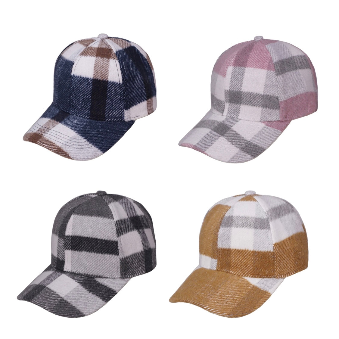 Shacket Plaid Baseball Cap