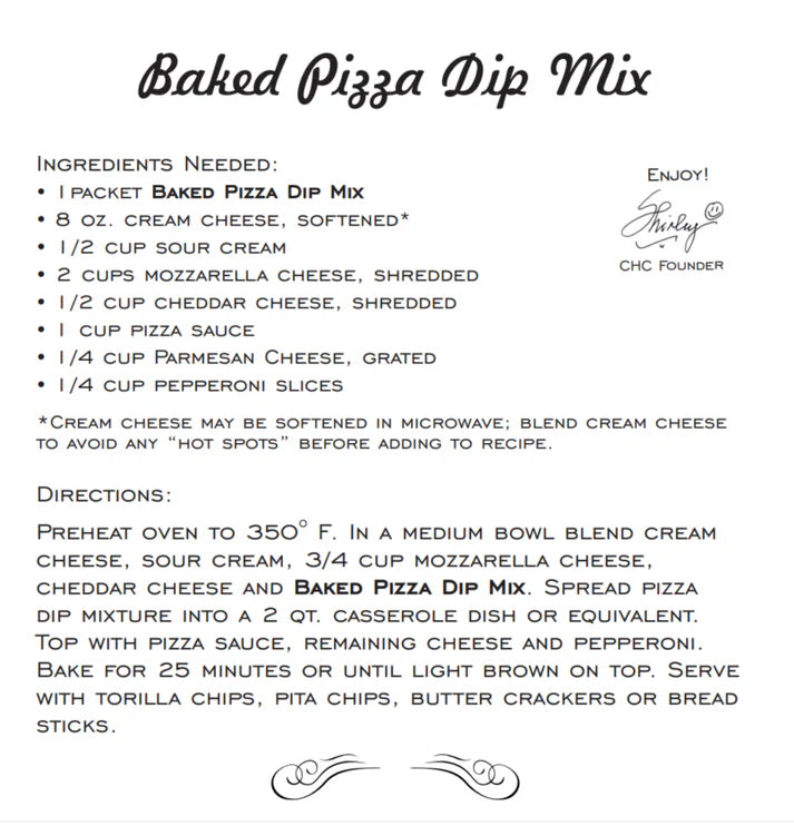 Baked Pizza Dip Mix