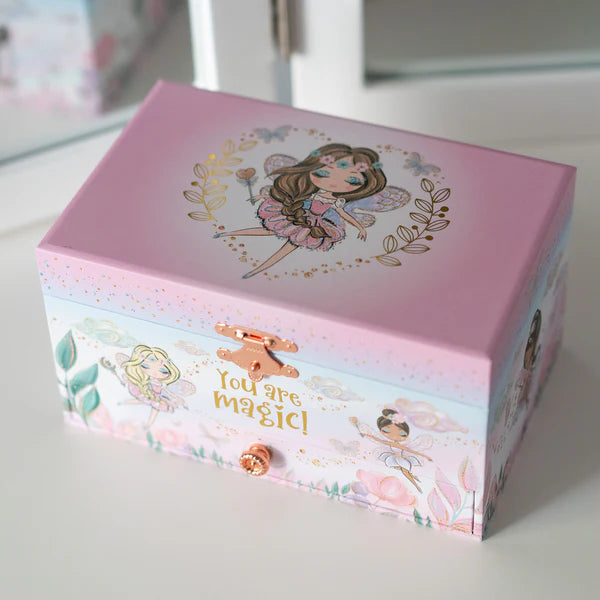 Fairy Musical Jewelry Box w/ 1 Drawer