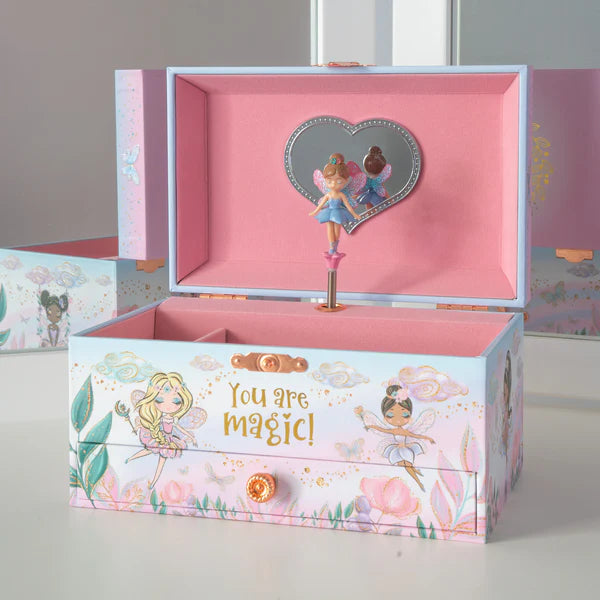 Fairy Musical Jewelry Box w/ 1 Drawer