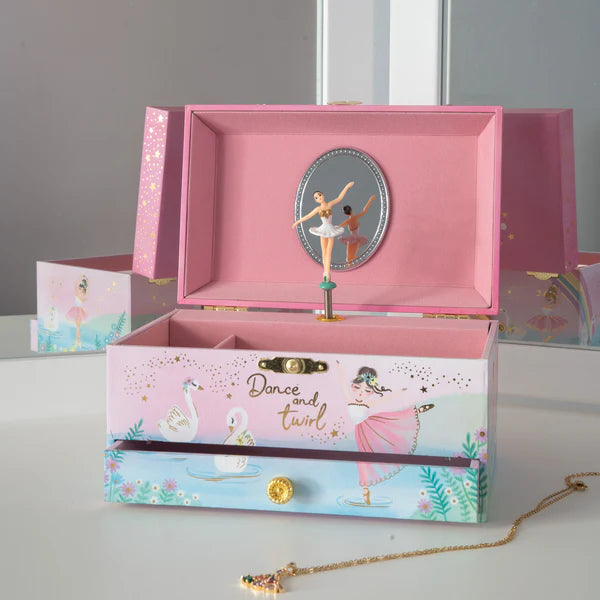 Ballerina Musical Jewelry Box w/ 1 Drawer