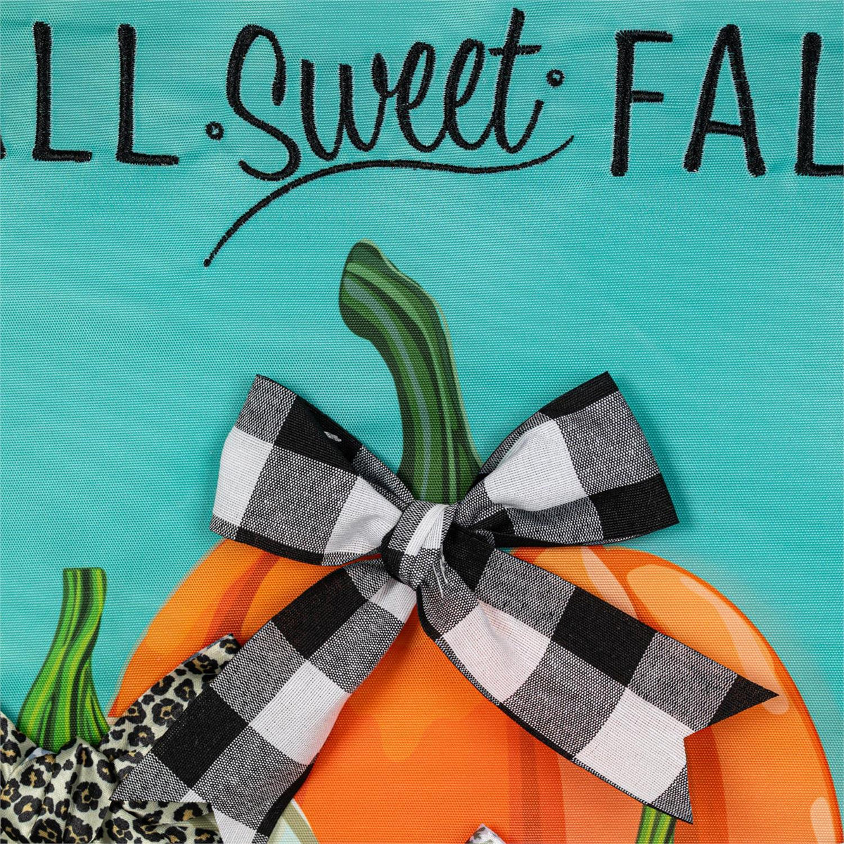 Fall Sweet Fall Applique Garden Flag