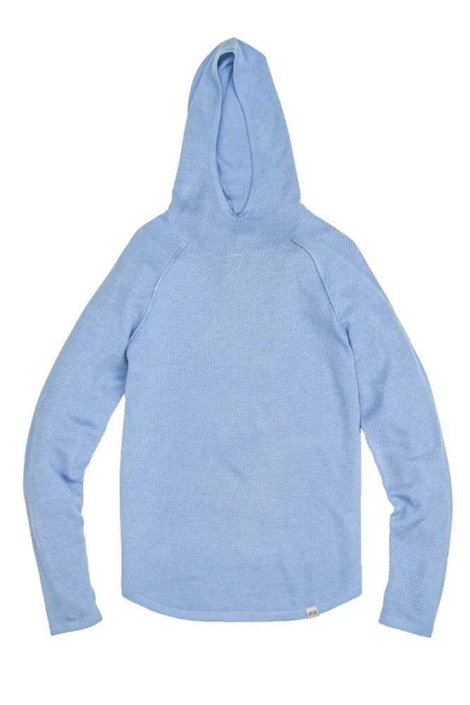 Abode Outside Air Hoodie - River Blue
