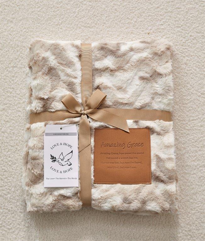 Plush Sentiment Blankets