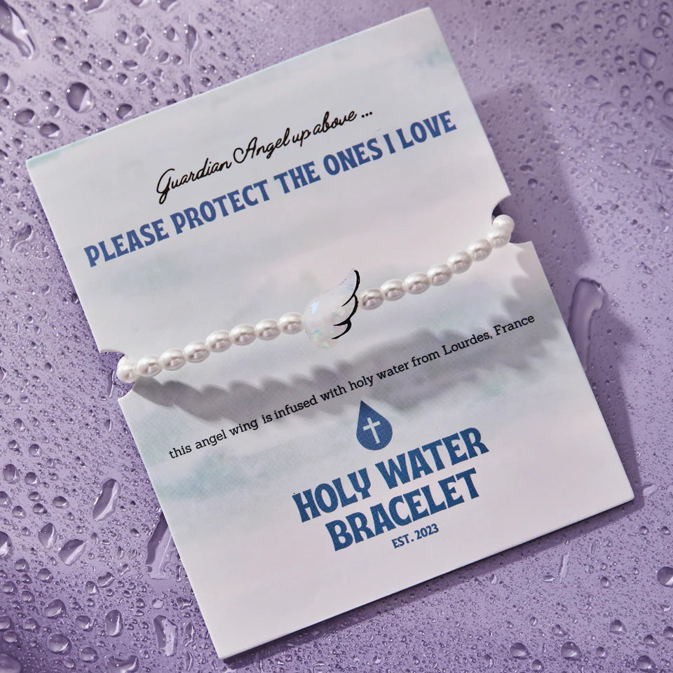 Guardian Angel Holy Water Bracelet