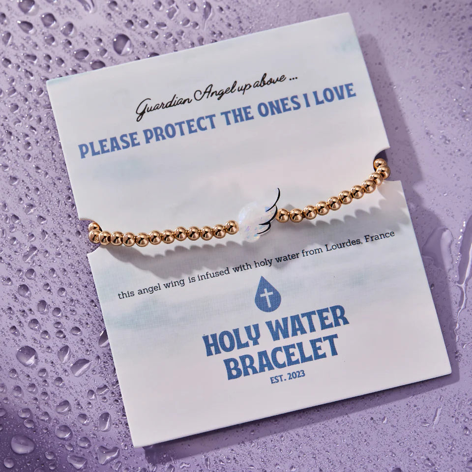 Guardian Angel Holy Water Bracelet