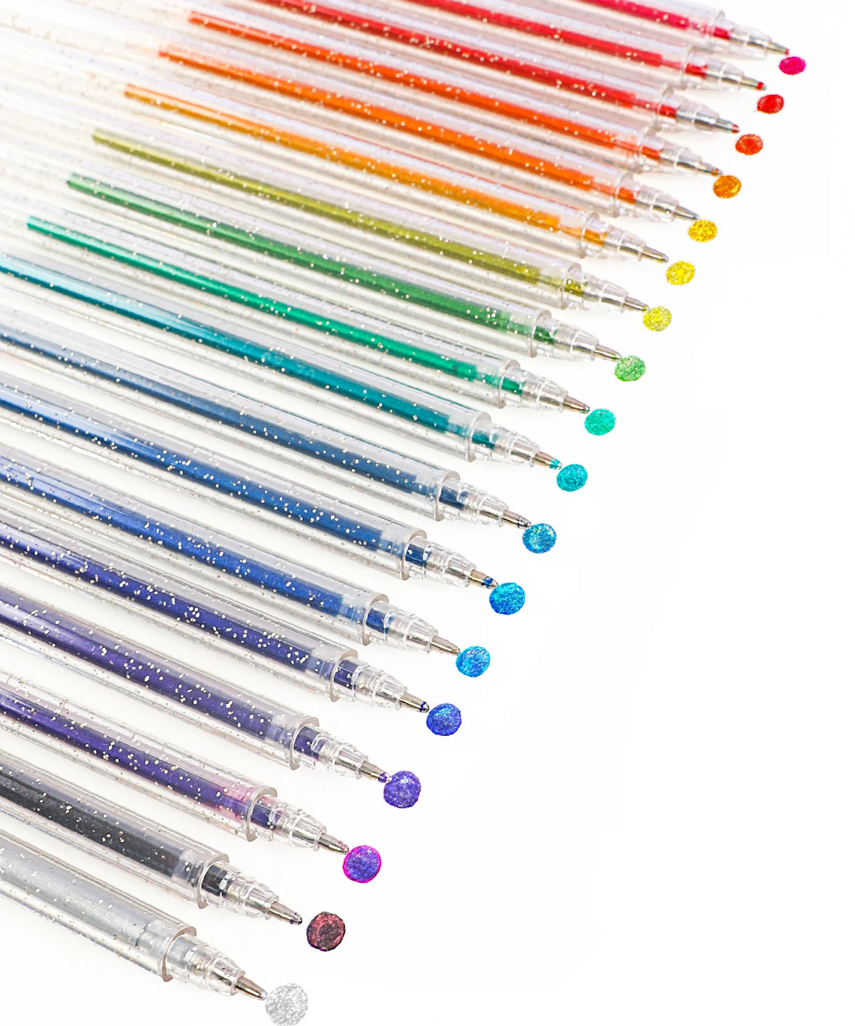 Iridescent Glitter Gel Ink Pen Set/18