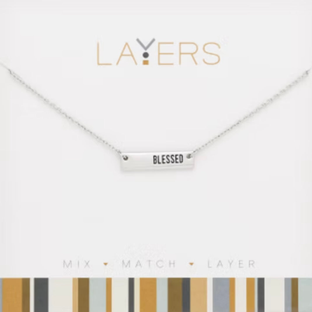 Silver Layers Necklace