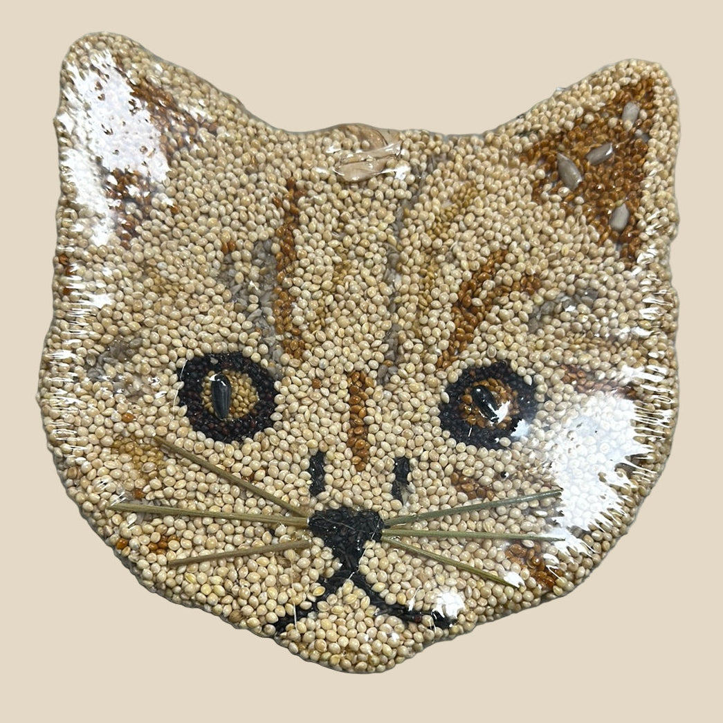 Bird Seed Cat Cookie