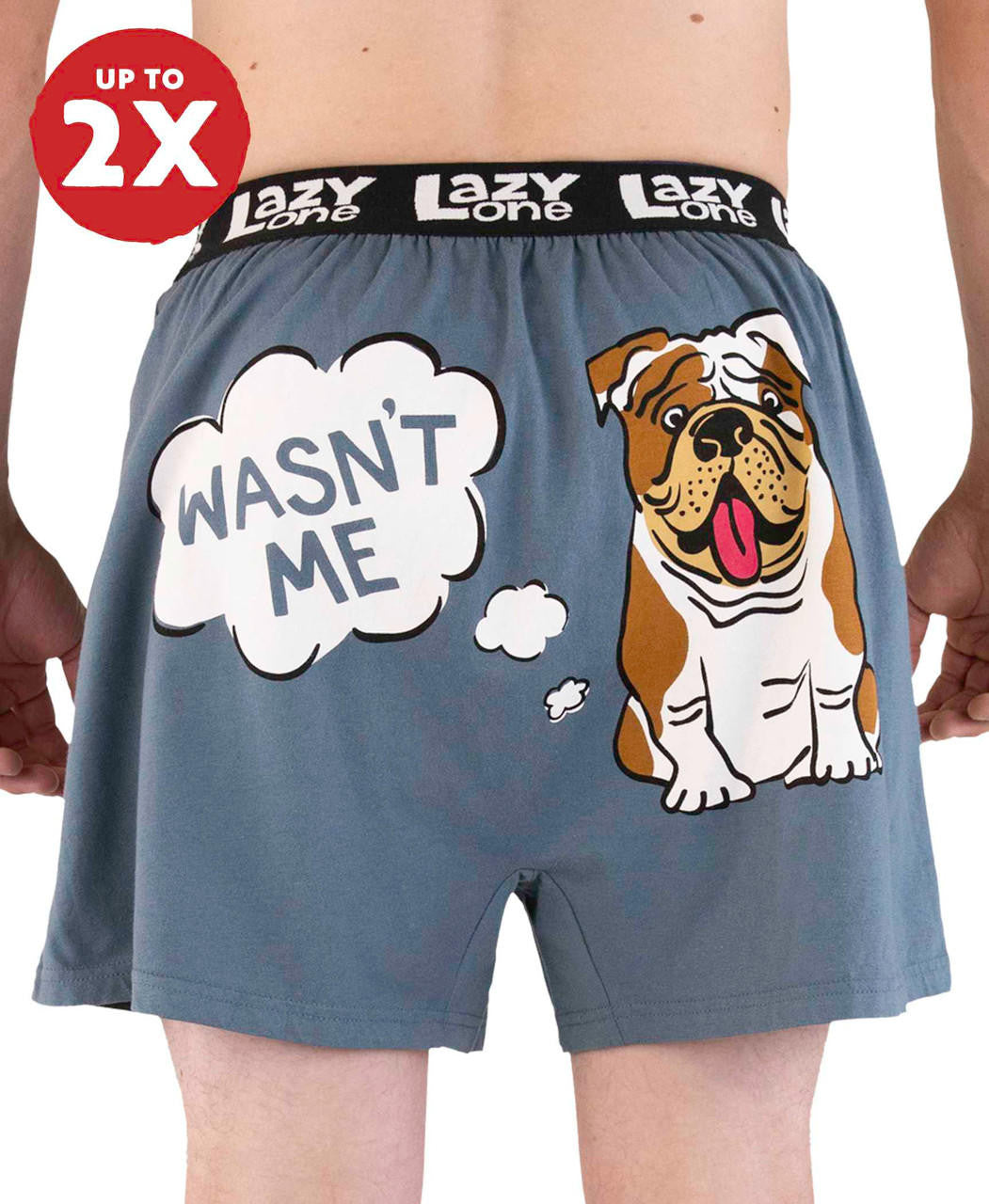 Wasn&#39;t Me Bulldog Men&#39;s Boxer